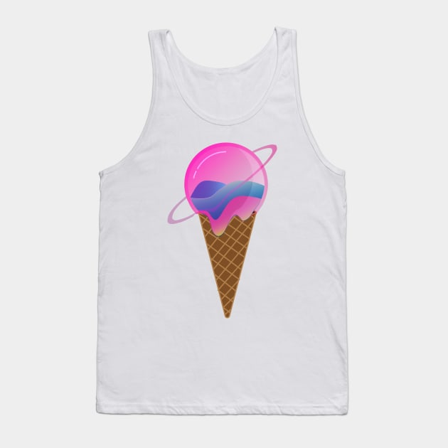 IceCream Planet Tank Top by sedharutyunyan